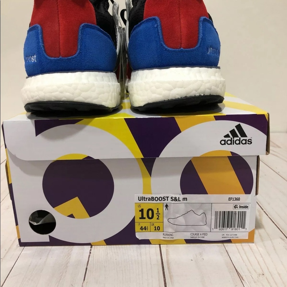 ADIDAS UltraBOOST S&L Leather Running Training - Picture 8 of 8